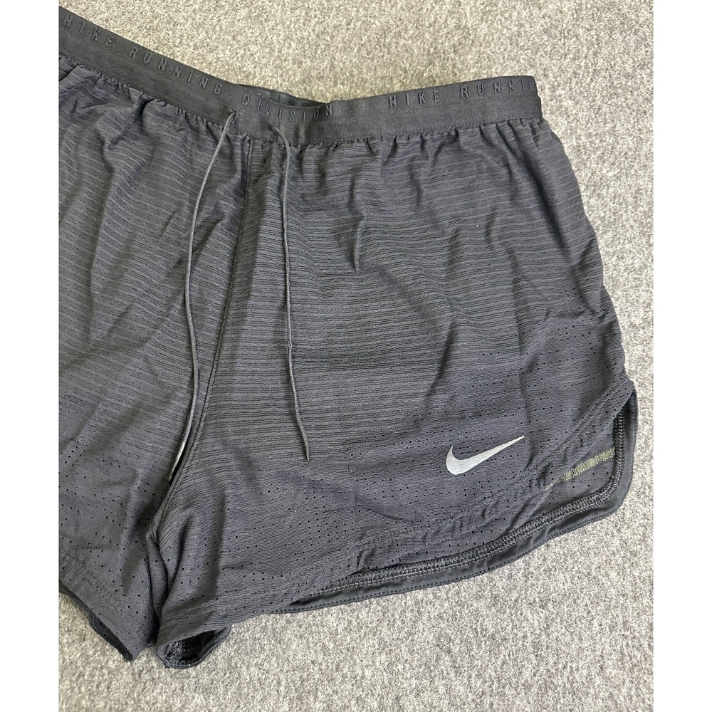 Nike Run Division Pinnacle Short Dri-FIT ADV Men's Large Athletic Black Running - Picture 4 of 16